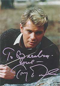 To Barbara, love Troy Donahue