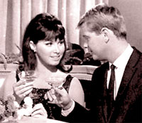 Stephanie Powers & Troy Donahue in Palm Springs Weekend